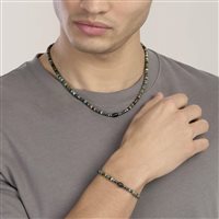 Collana Kidult Uomo in Acciaio Ematite 851114 - 851114